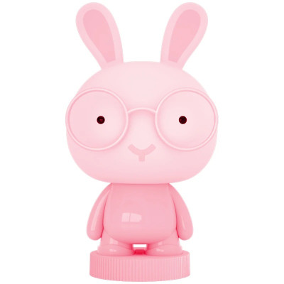 Світильник-нічник /K24-490-1-2/ LED з акумулятором Bunny, рожевий 19x15,3x34,5 см (1/12)