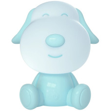 Світильник-нічник /K24-491-3-3/ LED з акумулятором Doggy, блакитний 20x18x25 см (1/12)