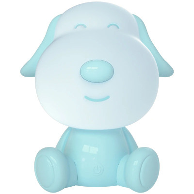 Світильник-нічник /K24-491-3-3/ LED з акумулятором Doggy, блакитний 20x18x25 см (1/12)