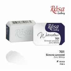 Фарба акварельна "ROSA Gallery" /701/ Білила цинкові, 2,5мл (1/6)