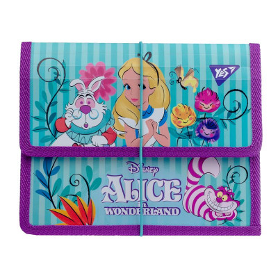 Папка для зошитів пл. на гумці В5 "Yes" /491826/ "Alice" (1/24)