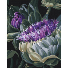 Картина за номерами "Brushme" /BS54059/ "Дивні квіти" 40*50см