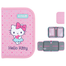 Пенал "Kite" /HK26-622/ 1 від., 2 відв., без наповнення 622 Hello Kitty (1/48)
