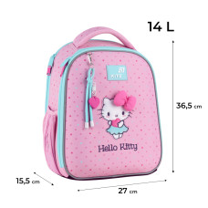 Набір "Kite" /SET_HK26-555S-1/  рюкзак + пенал + сумка для взуття 555 Hello Kitty-1 (1/4)