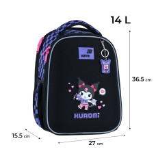 Рюкзак каркасний "Kite" /HK26-555S-3/ Education 555 Kuromi Куромі (1/4)