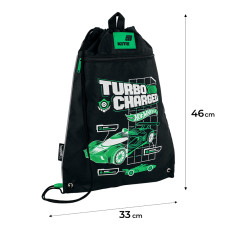 Набір "Kite" /SET_HW26-555S/  рюкзак + пенал + сумка для взуття 555 Hot Wheels (1/4)