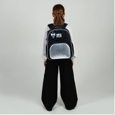 Рюкзак каркасний "Kite" /K26-556M-2/ Education 556 Black&Silver (1/4)