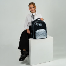 Рюкзак каркасний "Kite" /K26-556M-2/ Education 556 Black&Silver (1/4)
