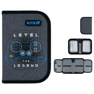 Пенал "Kite" /K26-622-6/ 1 від., 2 відв., без наповнення 622 Level UP (1/48)