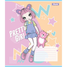 Зошит уч. "1B" 12арк.== /767221/ "Pretty girl" (25/500)