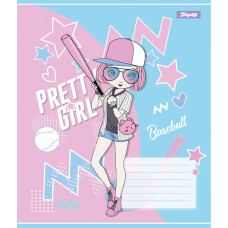 Зошит уч. "1B" 12арк.== /767221/ "Pretty girl" (25/500)