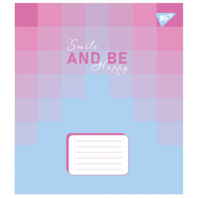 Зошит уч. "YES" 24арк.== /767317/ "Smile and be happy" (20/320)