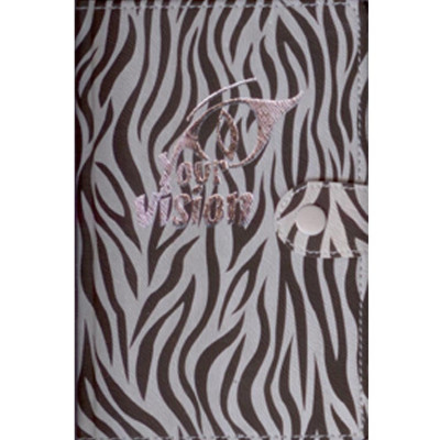 Блокнот А6/120 "SKILL" /ЗВ-97/ на кнопці тв.обл. Zebra чорно-білий   (1/24)