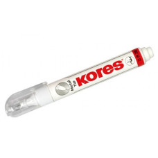 Коректор-ручка мет. "KORES" К83301 Metal Tip, 10 г,  cпирт.  (12)