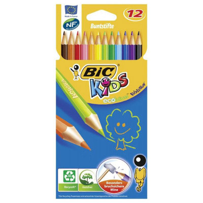 Олівці кольорові "BIC" 12 кол. /82902914/963/ Kids Evolution (12/144)