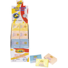 Гумка "CLASS" /4985C/ Eco-PVC, Ribby, в дисплеї, мікс (24)