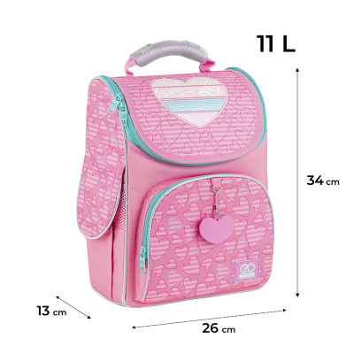 Рюкзак "GoPack" /GO25-5001S-1/ Education 5001S-1 Pink Dreams (1/8)