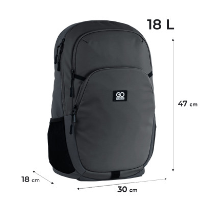 Рюкзак "GoPack" /GO25-185L-1/ Education Teens 185 темно-сірий (1/10)