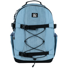 Рюкзак "GoPack" /GO25-186L-2/ Education Teens 186 блакитний (1/10)