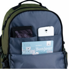 Рюкзак "GoPack" /GO25-186L-3/ Education Teens 186 хакі (1/10)