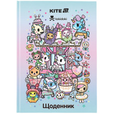 Щоденник шкільний "Kite" /TK25-262/ тверда обкл, Tokidoki (1/20)