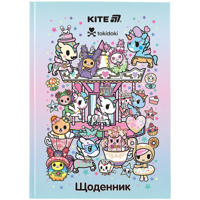 Щоденник шкільний "Kite" /TK25-262/ тверда обкл, Tokidoki (1/20)