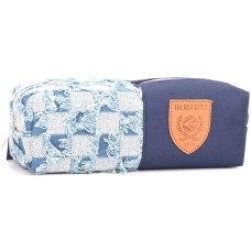 Пенал "Bourgeois" /KJ3289/ Blue 21*6*6см
