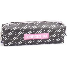 Пенал "Bourgeois" /KJ3418/ Black 21*4.5*6см