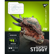Зошит уч. "YES" 60арк.== /767675/ "JURASSIC WORLD Strength and Power" (10/160)
