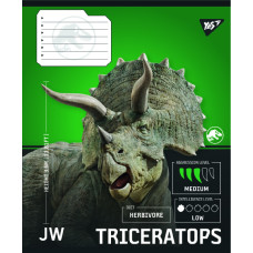 Зошит уч. "YES" 60арк.== /767675/ "JURASSIC WORLD Strength and Power" (10/160)