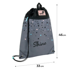 Набір "Kite" /SET_K26-700M-2/  рюкзак + пенал + сумка для взуття 700 Shine (1/6)