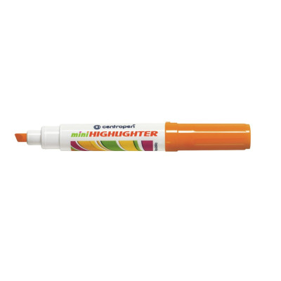 STOCK Маркер текстовий "Centropen" /8052/06/ "Fax Mini", 1-4,6 мм, помаранчевий (10)