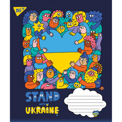 Зошит уч. "YES" 60арк.== /766243/ "Ukraine"  (10/160)
