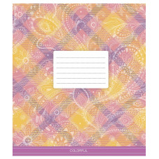 Зошит уч. "Школярик" 18арк.== /3386L/ "Сolor mania" ВД-лак (дівчинка) (25/250)