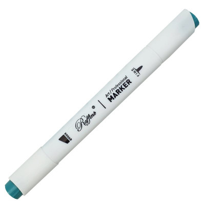 Скетч Маркер двосторонній "Raffine" /7800-6CB/ (B635)  Forest Green  (6)