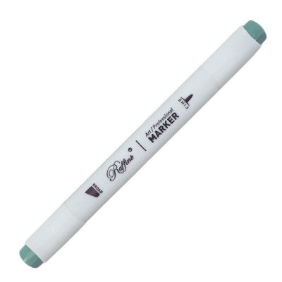 Скетч Маркер двосторонній "Raffine" /7800-6CB/ (G025)  Light Clear Blue  (6)
