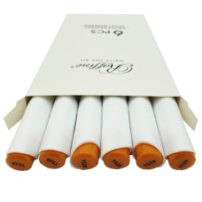 Скетч Маркер двосторонній "Raffine" /7800-6CB/ (Y529)  Deep Yellow Ochre  (6)