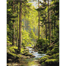 Картина за номерами "Ідейка" /KHO6441/ "Джерело спокою" 40*50см