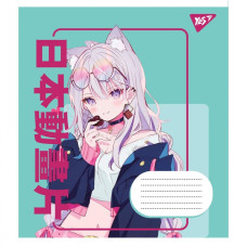Зошит уч. "YES" 12арк.// /766556/ "Anime cartoons" (25/500)