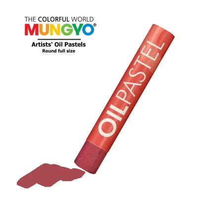 Пастель олійна /MОP-6/ 6шт/уп 527 червоно-коричневий MUNGYO (1)