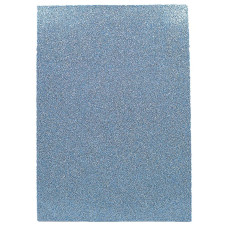 Флексика(фоаміран) "JO" /17GLA4-071/ EVA 1,7mm A4 GLITTER "Блакитний" 10шт/уп (1/96)