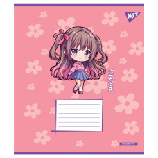 Зошит уч. "YES" 18арк.# /767990/ "Anime girls" (25/400)