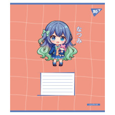 Зошит уч. "YES" 18арк.# /767990/ "Anime girls" (25/400)