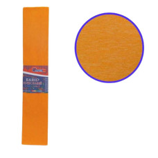 Гофропапір 110%, 20г/м2 JO /KR110-8018 / 50*200см, "Світло-помаранчевий" (10/200)