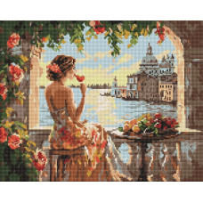 Алмазна мозаїка "Ідейка" /AMO8185/ "Літні мрії" 40*50см