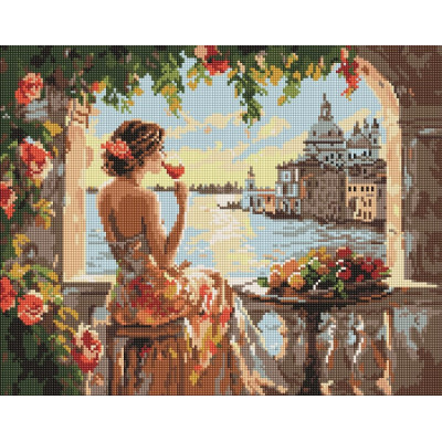 Алмазна мозаїка "Ідейка" /AMO8185/ "Літні мрії" 40*50см