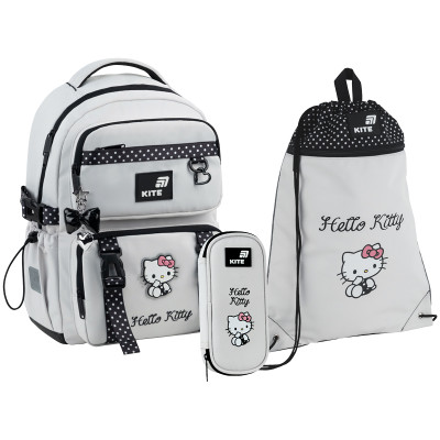 Набір "Kite" /SET_HK26-1022M/  рюкзак + пенал + сумка для взуття 1022 Hello Kitty (1/6)
