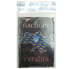 Обкладинка Паспорт "TASCOM" /131-Па/ "Карта" шкірзам (10)