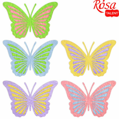 Заготовка "Rosa Talent" /500/ "Метелики 4" 10шт, 7*4,7см