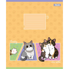 Зошит уч. "1B" 12арк.== /768159/ "Fluffy miracle" (25/500)